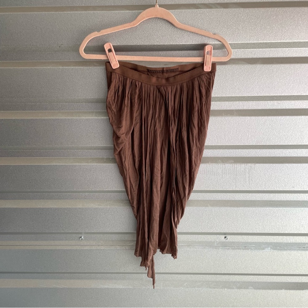 Rick Owens rare Lilies draped wrap skirt
